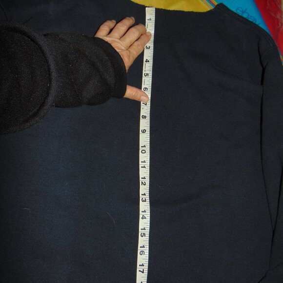 OBEY Posse Propaganda SWEATSHIRT Cut Raw Hem Neck Womens Gothic Grunge Top M/L - Picture 10 of 10